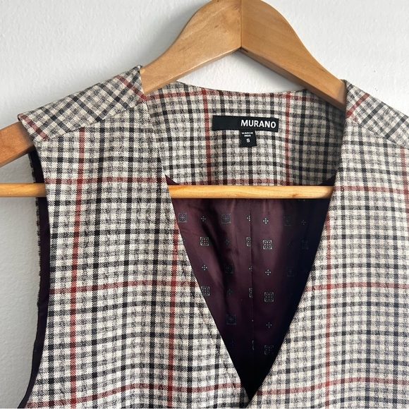 Murano Men's Checkered Blazer - Picture 2 of 4
